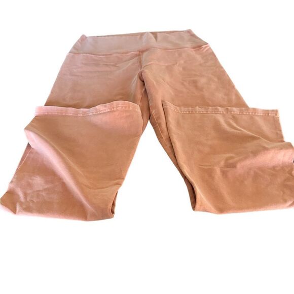 NWOT Offline Aerie Set of 2 Leggings - 1 gray & 1 Light Peach Flair Size Large - Picture 7 of 9